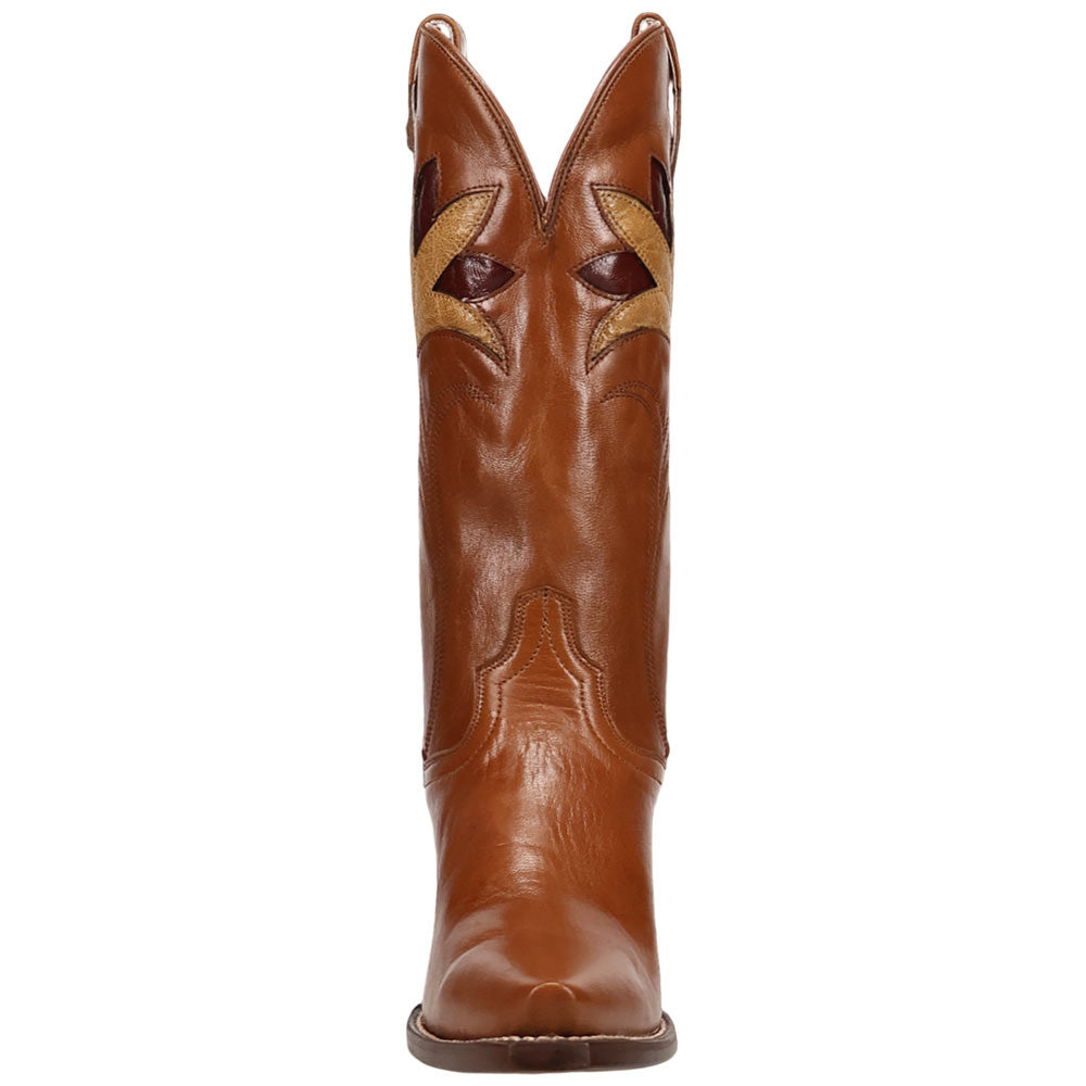 Dan Post Marsala Whiskey Women's Leather Western Boots