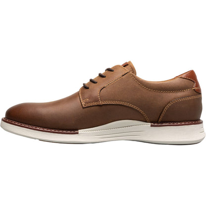 Florsheim Launch Brown Chocolate Plain Toe Oxford Men's Shoes
