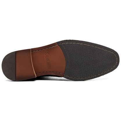 Finnegan Wingtip Lace Up Casual | Stacy Adams Casual Shoes in Cognac & Navy Multi for Men