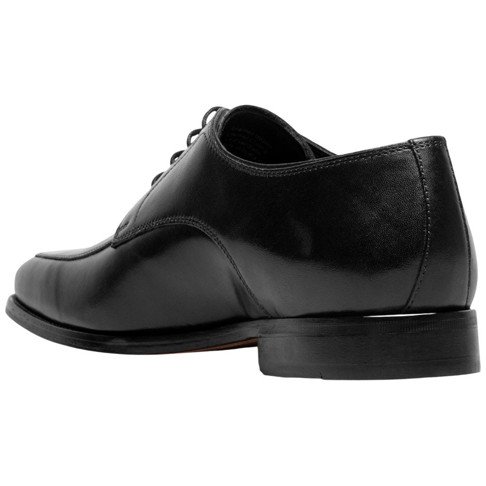 Florsheim Jacobi Moc Toe Black Leather Oxford for Men
