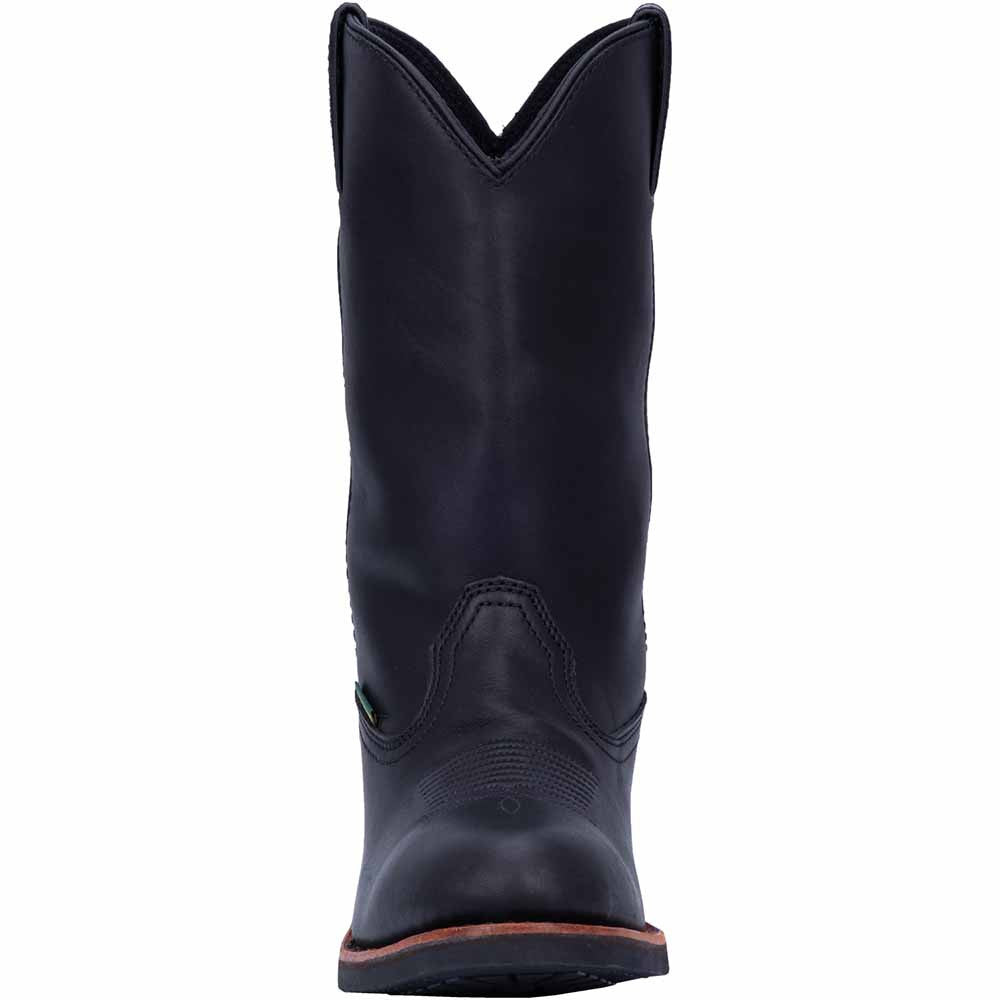 Dan Post Men’s Albuquerque 12” Round Toe Black Leather Cowboy Boot