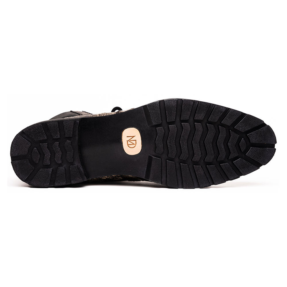 Marco Di Milano Renzo Stone Black Boots