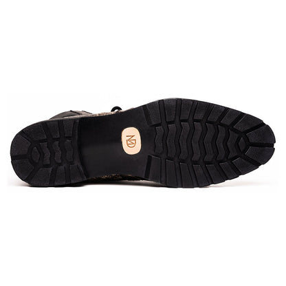 Marco Di Milano Renzo Stone Black Boots