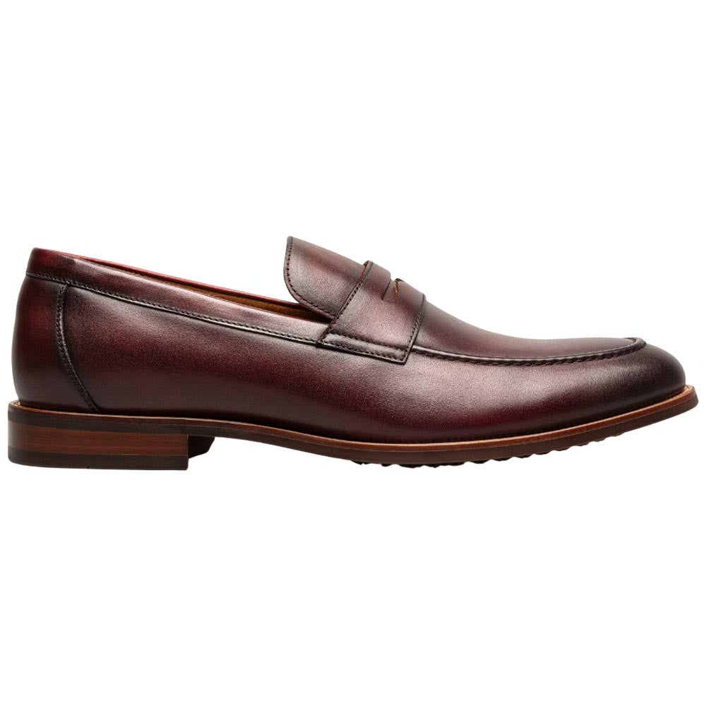 Florsheim Rucci Moc Toe Burgundy Penny Loafer for Men
