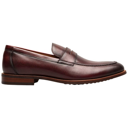 Florsheim Rucci Moc Toe Burgundy Penny Loafer for Men