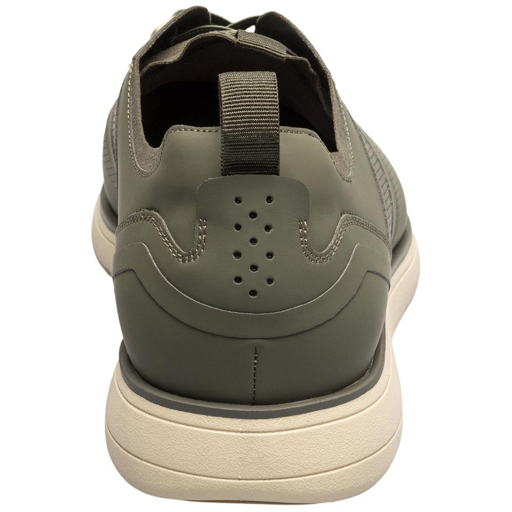 Stacy Adams Men’s Plain Toe Olive Elastic Lace Up Casual Hybrid Everidge