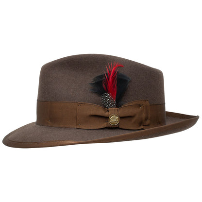 Stetson Whippet Fedora Tawny Royal Deluxe Fur Felt Hat