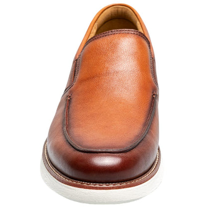 Florsheim Launch Moc Toe Venetian Cognac Slip On Loafers for Men