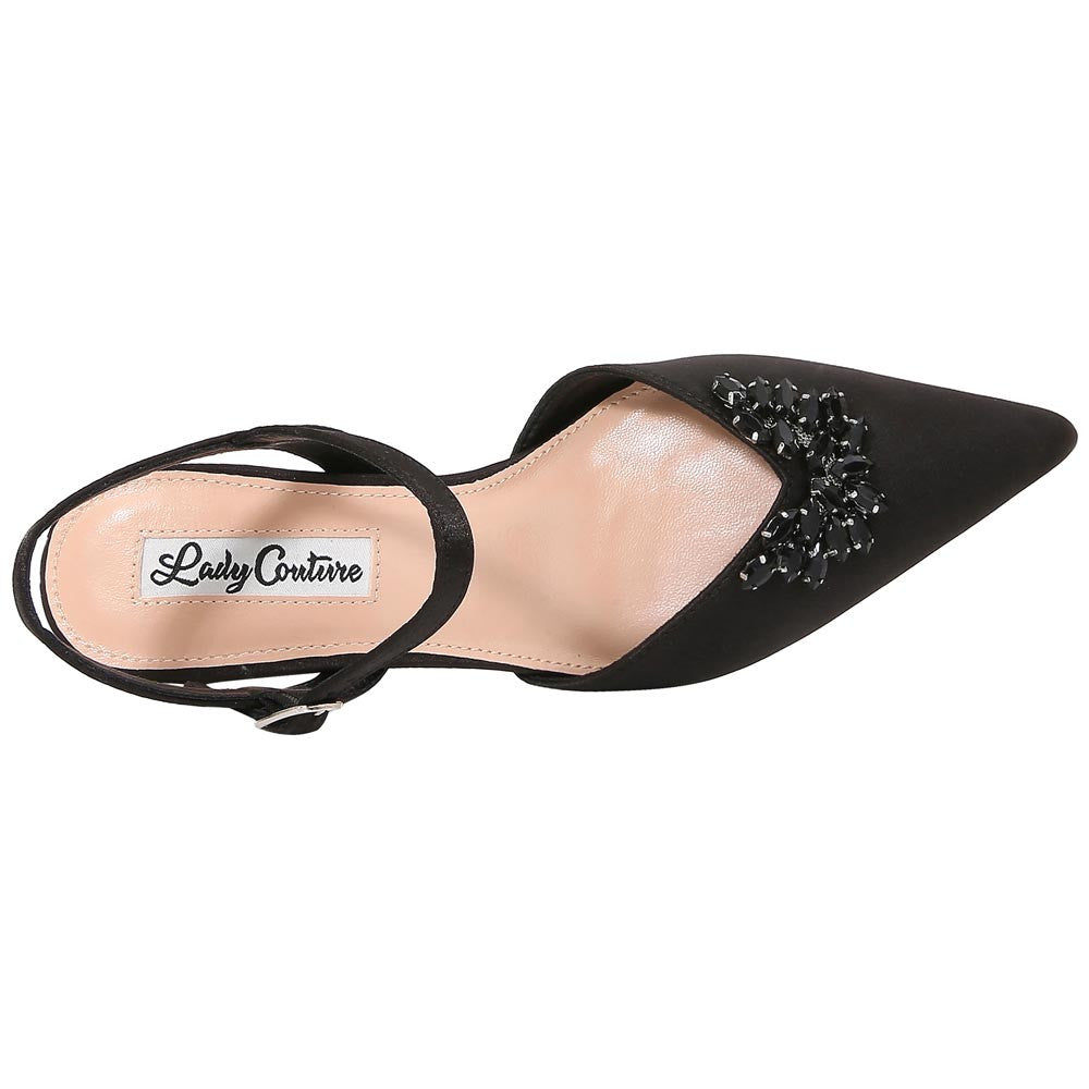 Lady Couture 2" Heel Classy Pump in Black