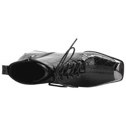 Lady Couture Fantastic Black Style-Forward Ankle Boots