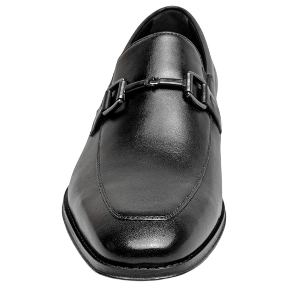 Florsheim Jacobi Moc Toe Bit Slip On Black Loafer for Men