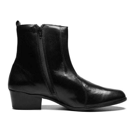 Stacy Adams Santos Black Leather Dress Boot