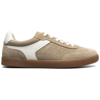 Pace T-Toe Lace Up Casual Sneaker | Florsheim Taupe Multi Dress Sneakers for Men