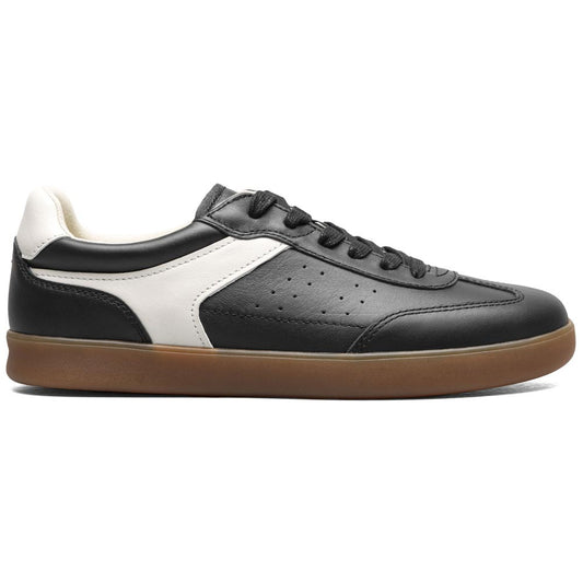 Pace T-Toe Lace Up Casual Sneaker | Florsheim Black Multi Dress Sneakers for Men