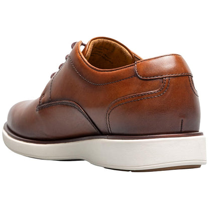 Florsheim Avenue Men's Cognac Smooth Leather Plain Toe Oxford