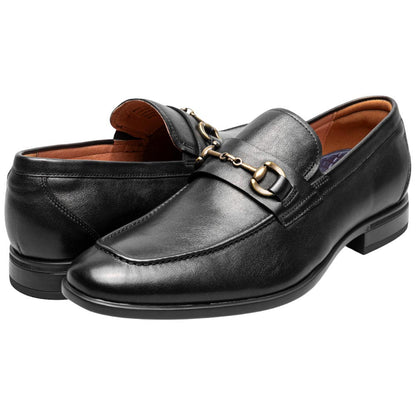 Florsheim Zaffiro Black Moc Toe Bit Loafer II for Men