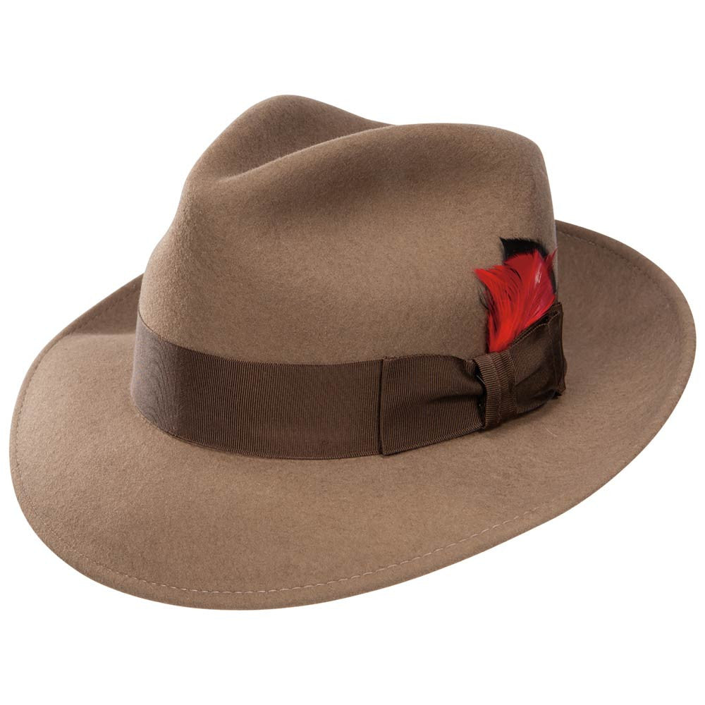 Stetson Gurnee Camel Wool Hat