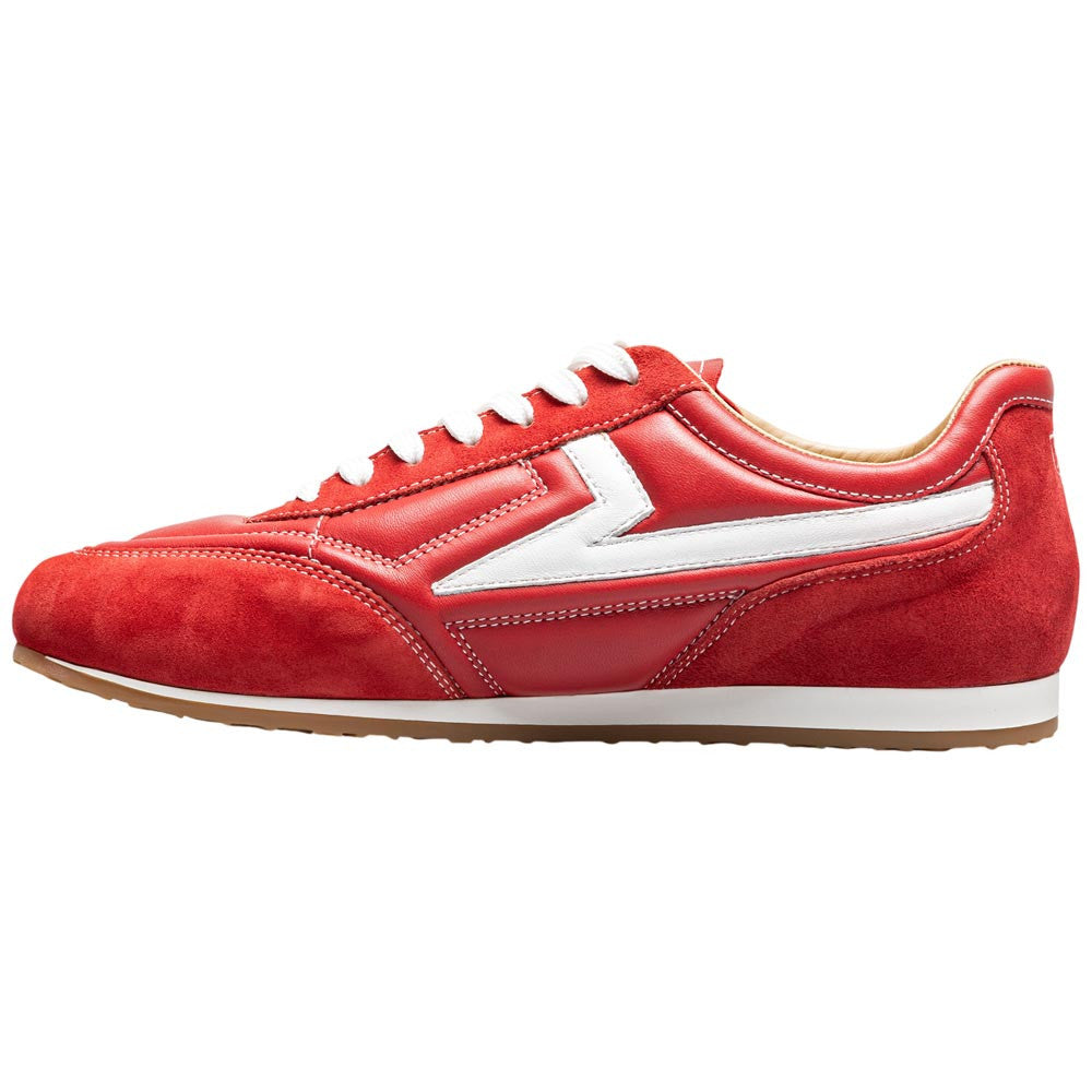 Stacy Adams Action 150 Sporty Lace-Up Sneaker - Red