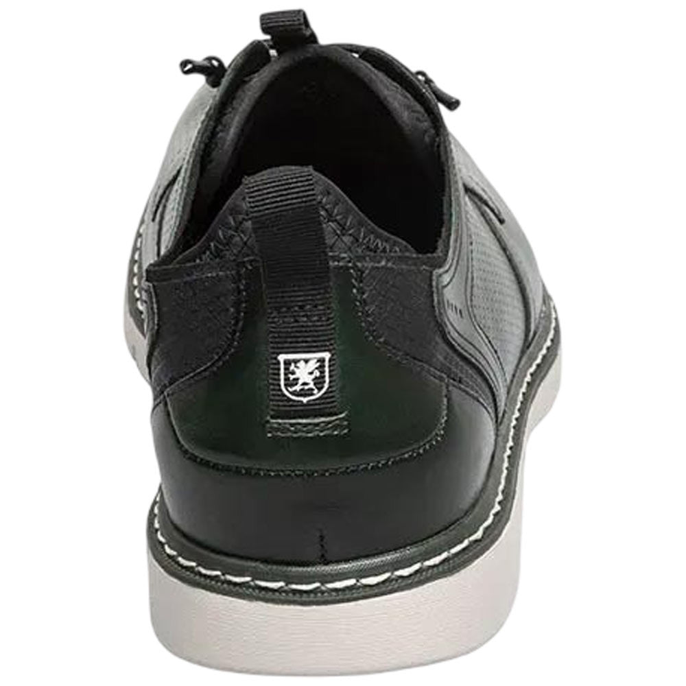 Stacy Adams Sync Plain Toe Elastic Lace Green Casual Hybrid Shoes for Men