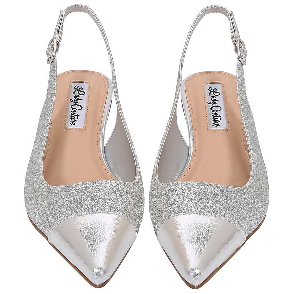 Lady Couture Saphire Pump 1.5” In Silver