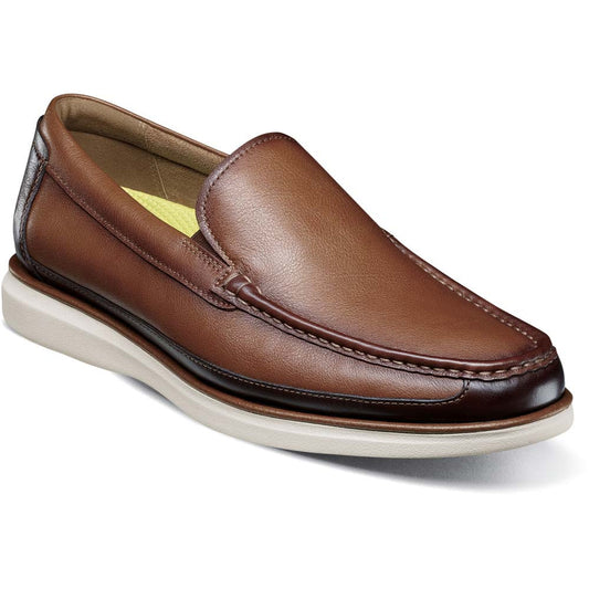 Florsheim Tropics Cognac Multi Moc Toe Venetian Slip On Shoes