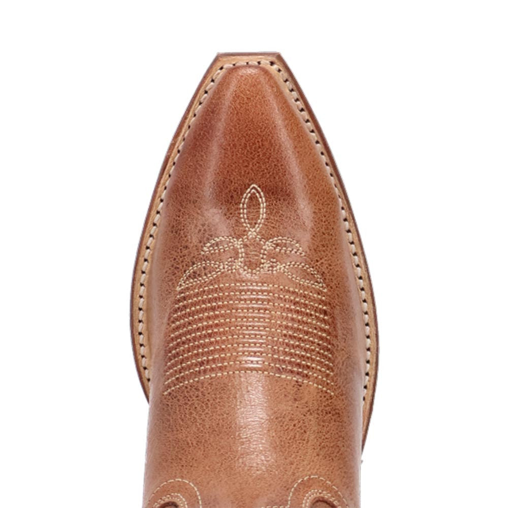 Laredo Serenade Brown Leather Snip Toe Western Cowgirl Boots (USA Women Size)