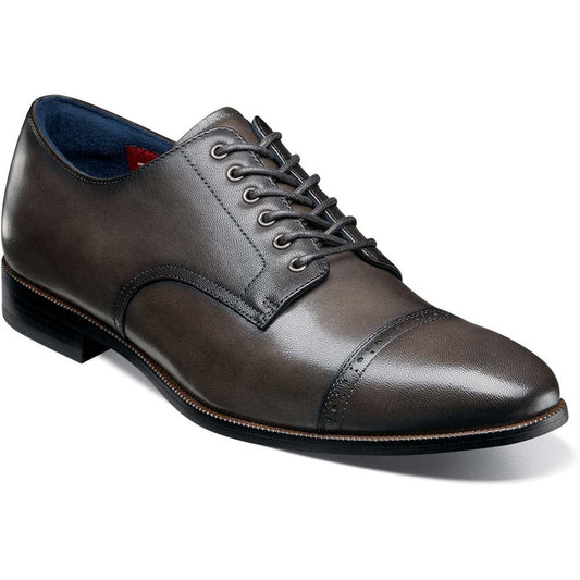 Stacy Adams William Cap Toe Oxford in Gray