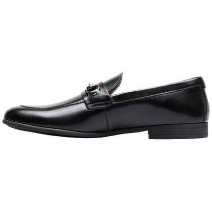 Florsheim Modena Moc Toe Bit Black Leather Loafer for Men