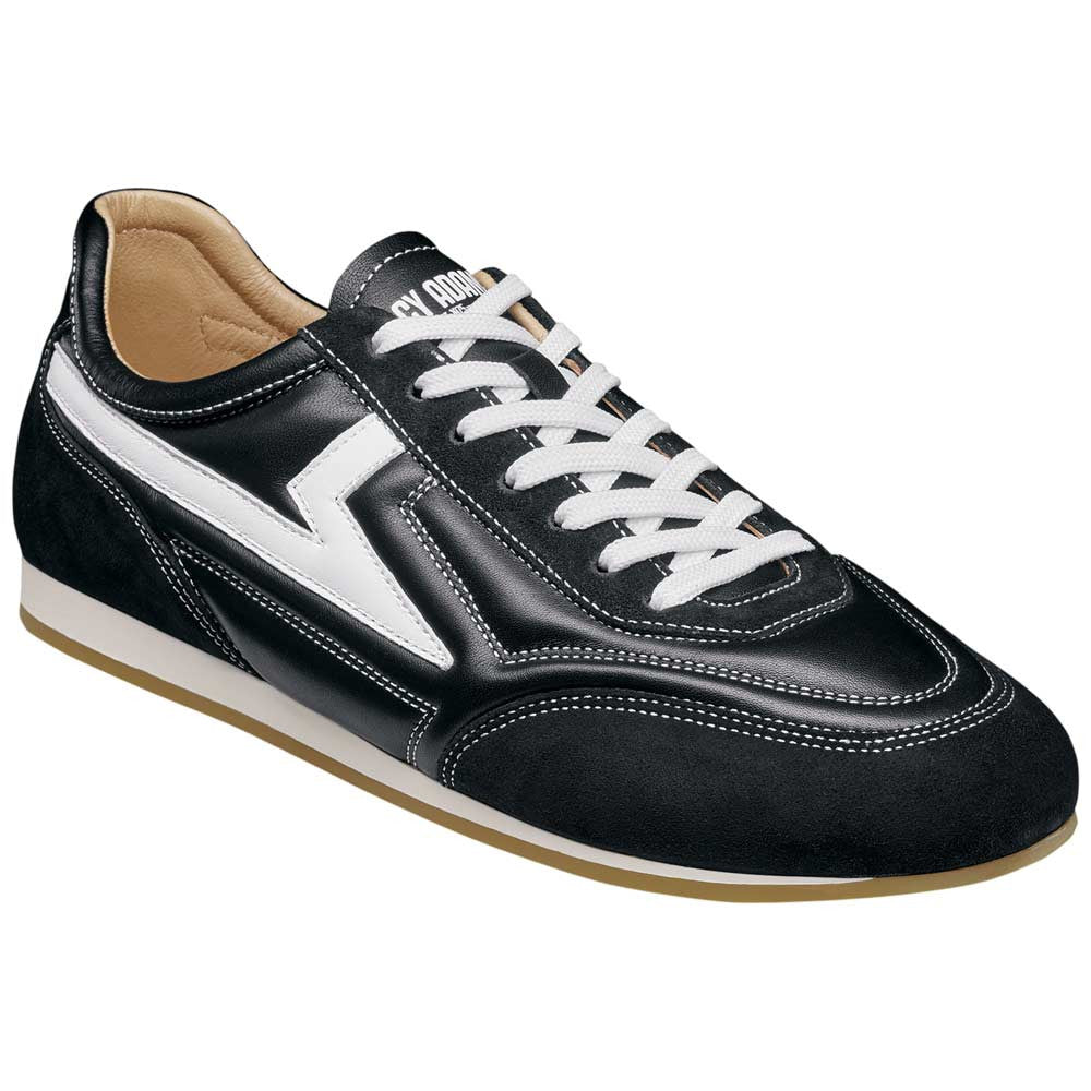 Stacy Adams Action 150 Sporty Lace-Up Sneaker - Black