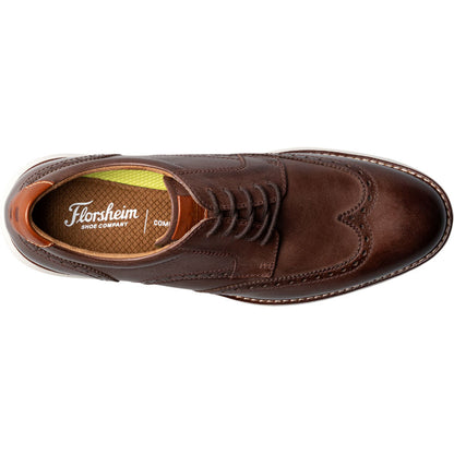Florsheim Launch Brown Wingtip Oxford Men's Shoes
