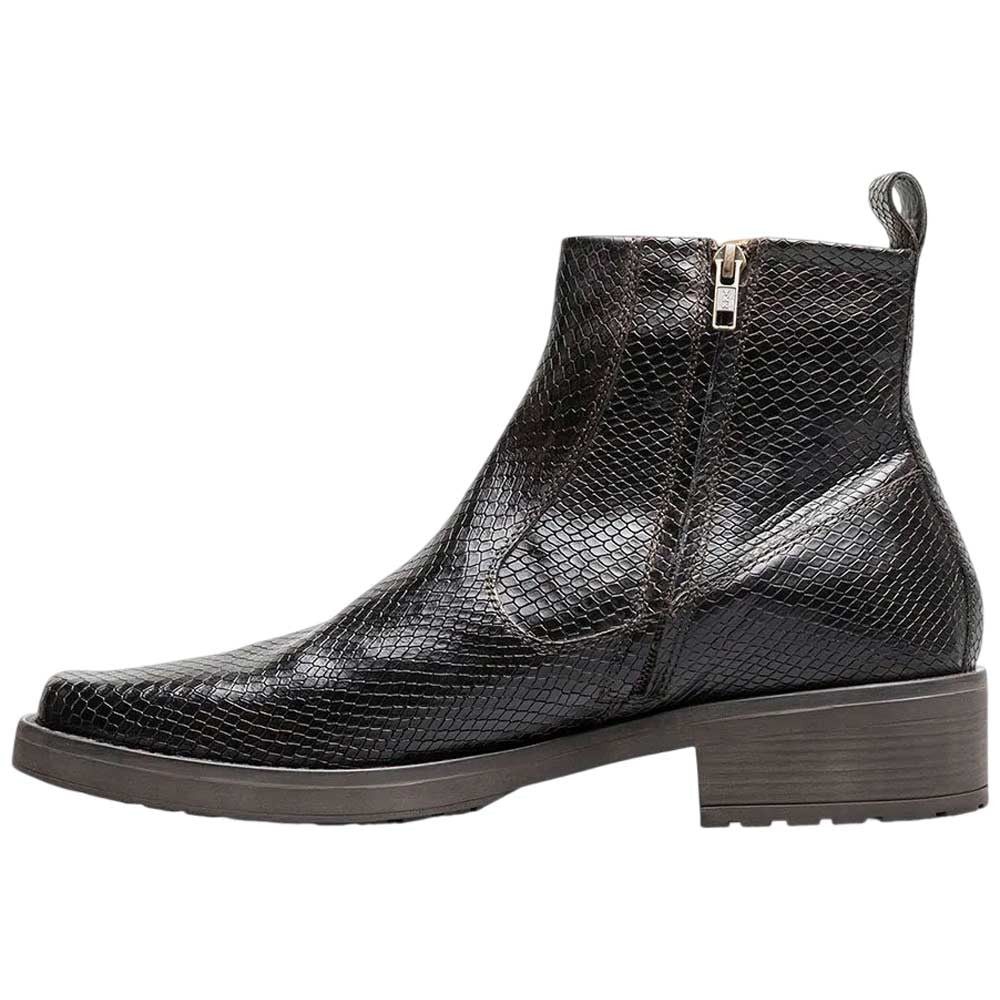 Stacy Adams Shea Plain Toe Side Zip Boot - Brown