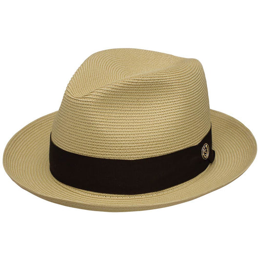 Stetson Rosebud Sand Florentine Milan Straw Hat