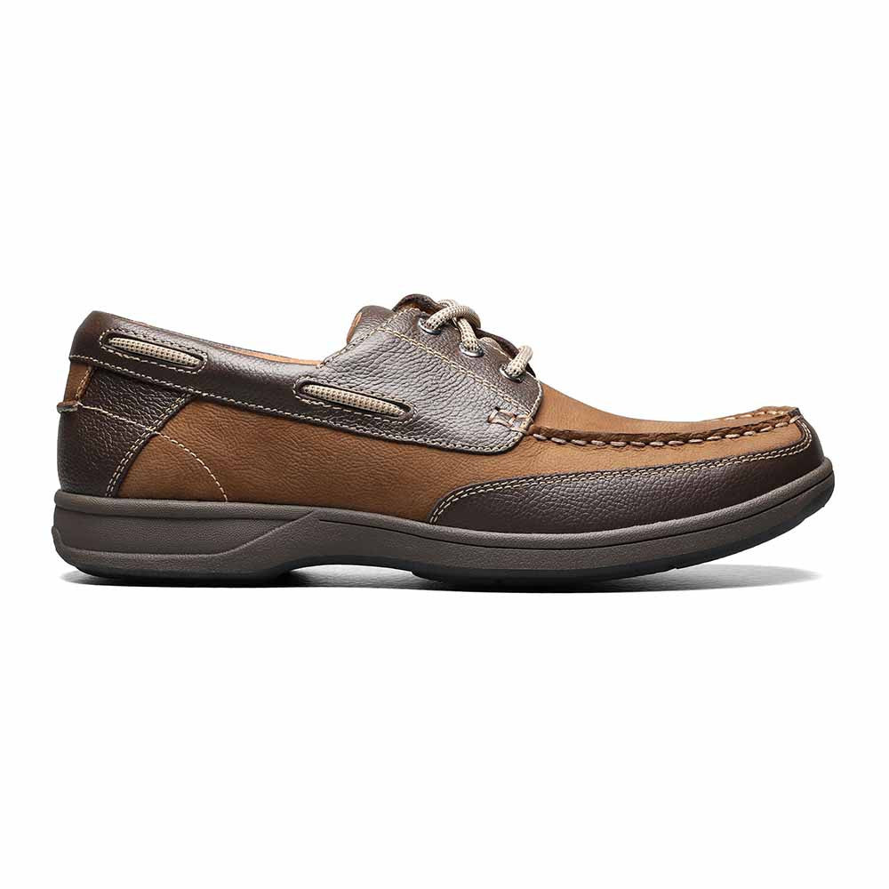 Florsheim Lakeside Oxford Stone Moc Toe Shoes