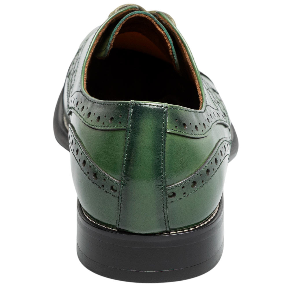 Stacy Adams Alexander Plain Toe Oxford - Green