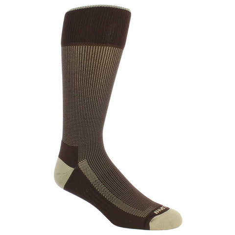 Remo Tulliani Dakota Pindot Pattern Brown & Multi Men's Socks