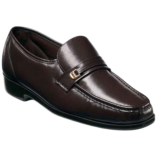 Florsheim Riva Brown Moc Toe Bit Loafer