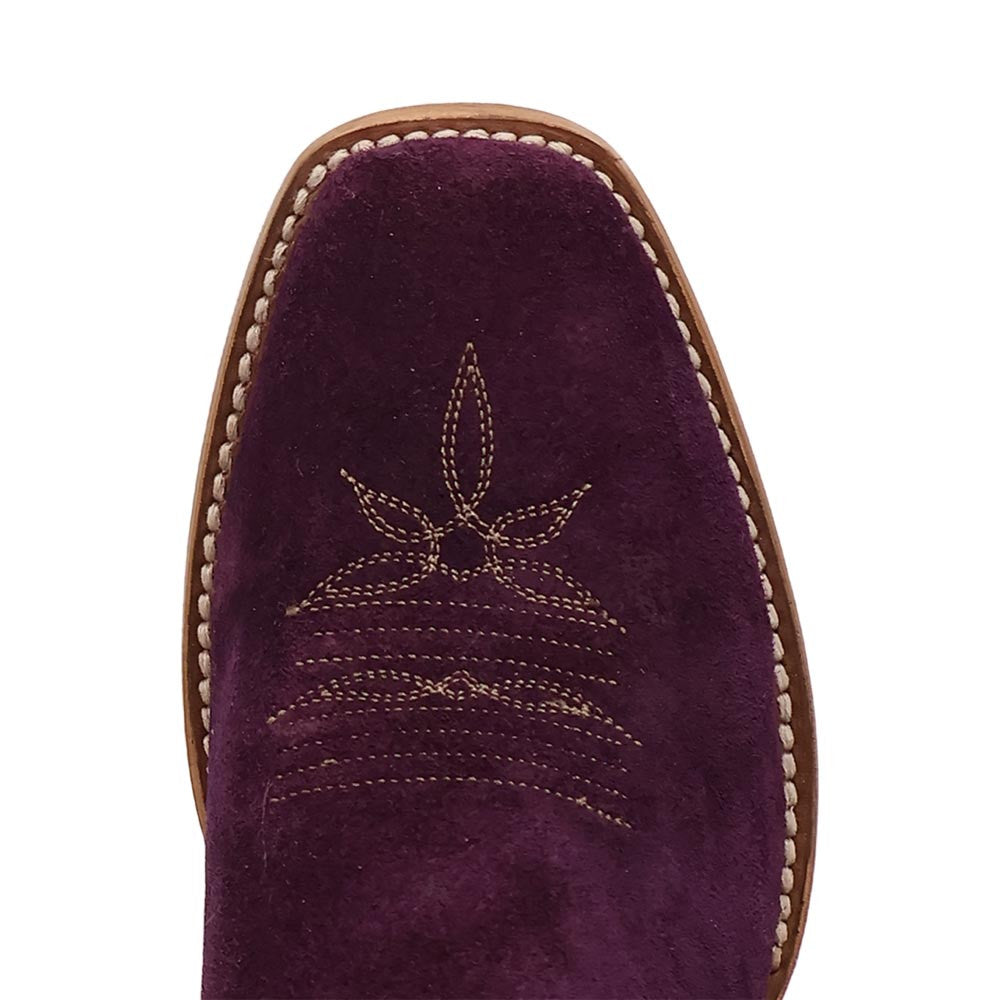 Dan Post Lanessa Purple Women's Leather Western Boots