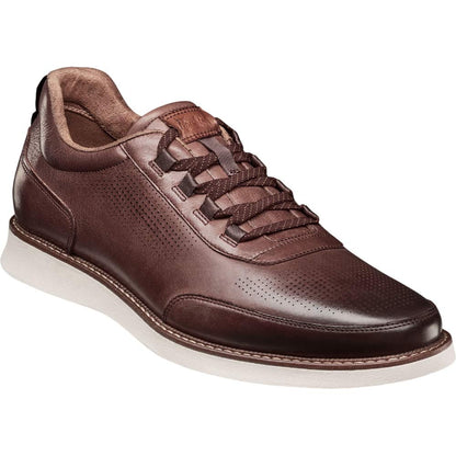 Launch Elastic Lace Slip On Casual Hybrid | Florsheim Hybrid Casual in Brown