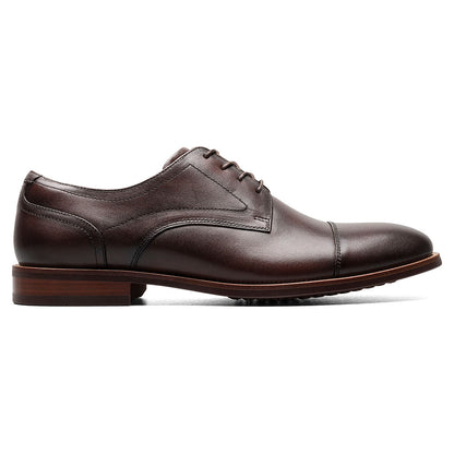 Florsheim Rucci Cap Toe Brown Oxford Shoes