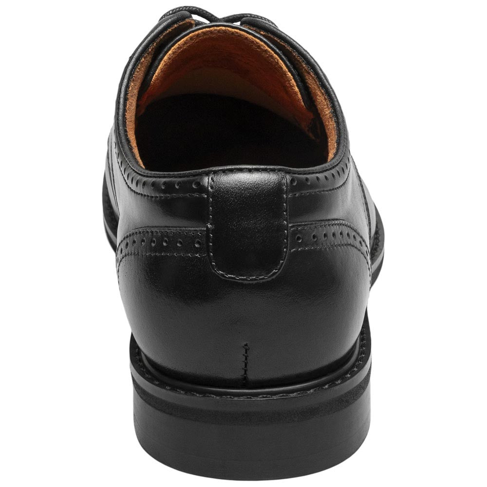 Stacy Adams Men’s Cap Toe Black Oxfords Bailey