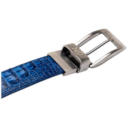 Marco Di Milano Men’s Caiman Back & Belly Leather Belt Luciano