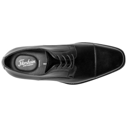 Florsheim Jacobi Cap Toe BLack Oxford Shoes for Men