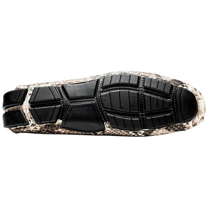 Marco Di Milano Pia Python Driving Shoe - Natural
