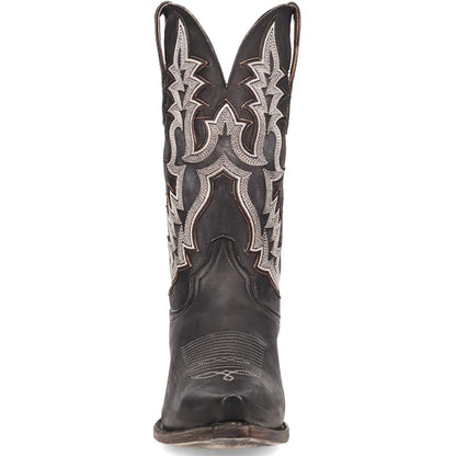 Dan Post Men’s Diesel Black 13” Snip Toe Cowboy Boots