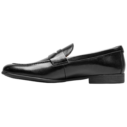 Florsheim Modena Moc Toe Black Leather Penny Loafer for Men