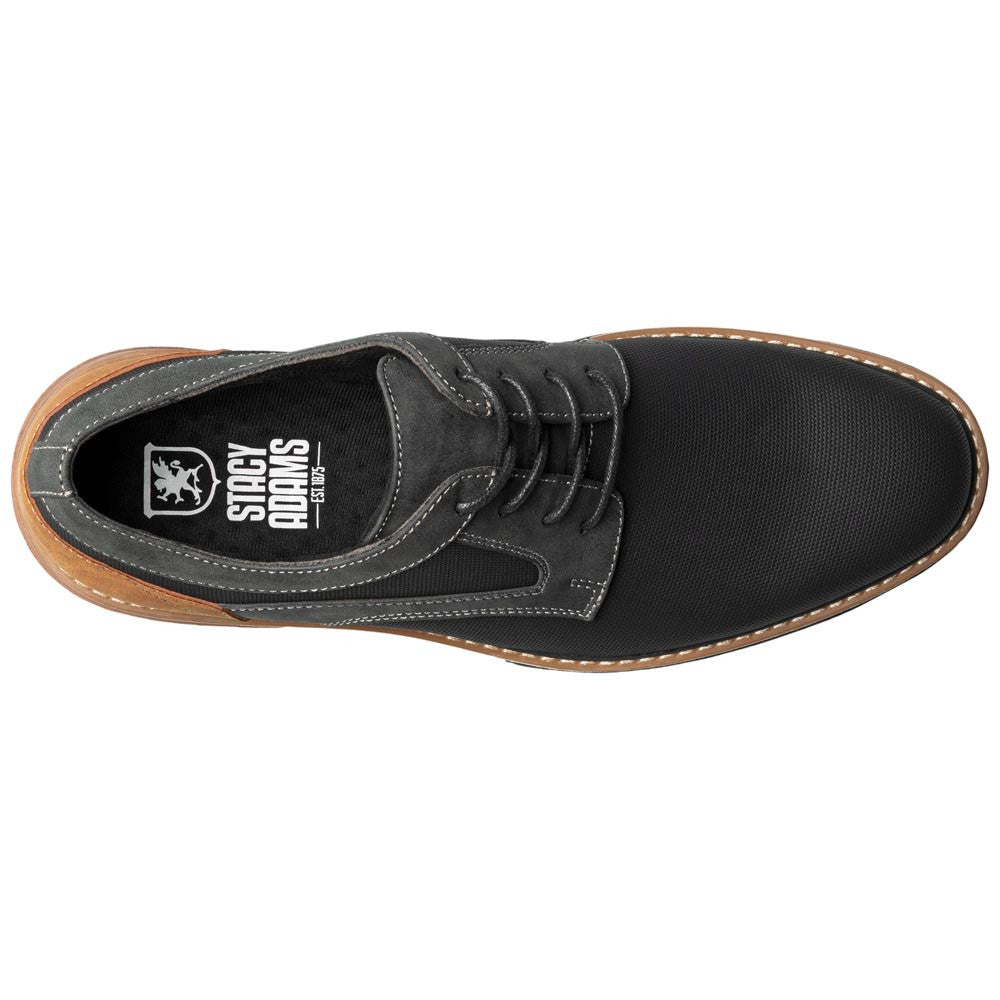 Stacy Adams Phineas Plain Toe Oxford - Black
