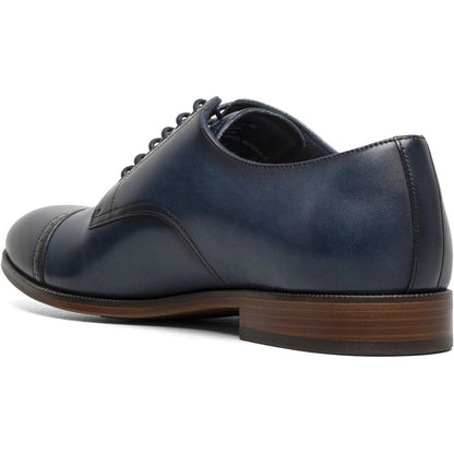 Stacy Adams William Cap Toe Oxford in Navy