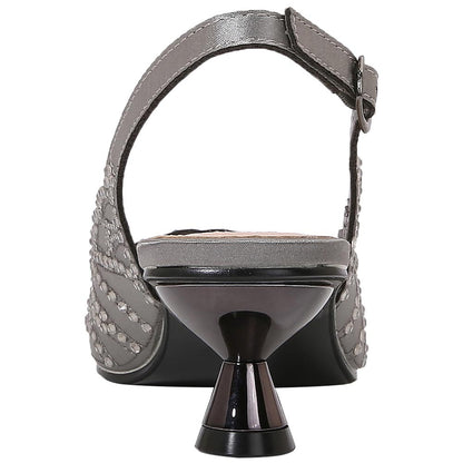 Lady Couture Kaite Pump 2" Heel in Pewter