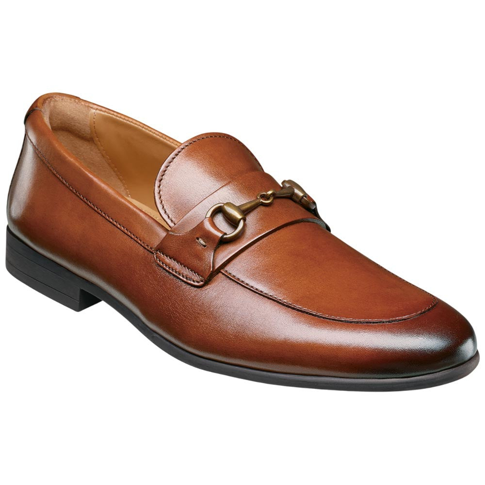 Florsheim Modena Moc Toe Bit Cognac Leather Loafer for Men