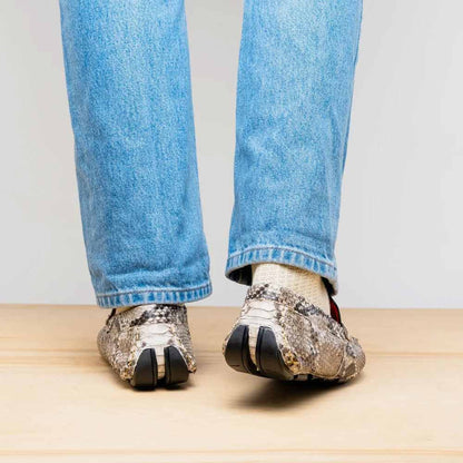Marco Di Milano Pia Python Driving Shoe - Natural